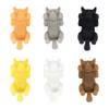 caralin 6Pcs Silicone Lying for Cat Shape Wine Glass Markers Cup Distinguisher Drink Cha Silicone view 1