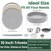 10 Inch Trivets for Hot Dishes view 4