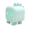 Kids Alarm Clock, Cute Dinosaur Bedroom Decor Alarm Clock Digital Alarm Clock for Children Bedside Clock Children Sleep Trainier Wake Up Light and Night Light (vegetable) view 1