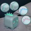 Kids Alarm Clock, Cute Dinosaur Bedroom Decor Alarm Clock Digital Alarm Clock for Children Bedside Clock Children Sleep Trainier Wake Up Light and Night Light (vegetable) view 2