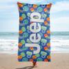 Jeep Pattern Beach Towel - Officially Licensed, Soft & Absorbent 30x60 Inch Cotton Blend view 4