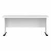 Pemberly Row Modern 72W Computer Desk in White - Engineered Wood view 4
