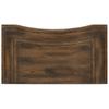 BOWERY HILL Modern/Contemporary Three-Drawer Nightstand in Wood view 4