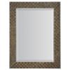 BOWERY HILL Modern/Contemporary Bedroom Portrait Mirror in Brown Resin view 1