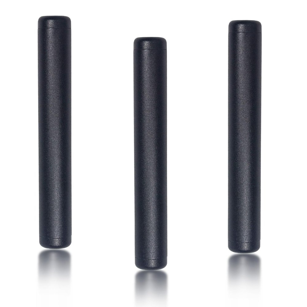 Defuzie Aluminum Storage Tube Container Lightweight Airtight Metal Waterproof Storage Containers for Traveling-3Pack (color3)