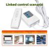 315MHz Wireless Remote Control Kit for Projector Screen, Electric Curtains, Motorized Shade & Smart Home Devices with US PlugWhite view 4