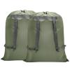 CALACH 2 Pack Laundry Bag Backpack, 27 x 34Sturdy Laundry Bag with Shoulder Straps Drawstring Closure Heavy Duty Foldable Laundry Backpack for College, Travel, Laundromat, Apartment (Army Green) view 1