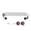Qywwss Paper Towel Holder for Kitchen - Magnetic Stainless Steel Rack Under Cabinet - Under Cabinet Paper Towel Holder, Two Installation Methods, Magnetic and Screw, Indoor and Outdoor Available view 1