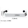 Qywwss Paper Towel Holder for Kitchen - Magnetic Stainless Steel Rack Under Cabinet - Under Cabinet Paper Towel Holder, Two Installation Methods, Magnetic and Screw, Indoor and Outdoor Available view 2