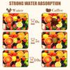 POIUBLE Fresh Fruits Dish Drying Mat for Kitchen Counter Coffee Bar Mat Hide Stain Absorbent Non-Slip Rubber Backed Drying Rack Pad Espresso Machine Coffee Bar Accessories 15.7 x 23.6 Inch view 4