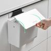 DINBOZ26X Garbage Can Garbage Bin Kitchen Sorting Cabinet Door Hanging Trash Can Kitchen Waste Trash Can Wall-mounted Bathroom Trash Can Waste Storage Wastepaper Basket view 3