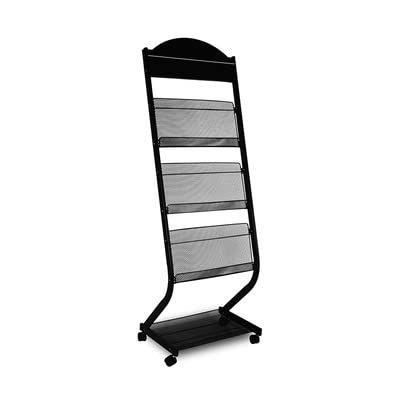 YXIANG56Q Floor-Standing Magazine Rack Newspaper Storage Rack Magazine Rack Magazine Rack Floor Display Rack Promotional Material Rack Advertising Rack Information Rack
