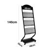 YXIANG56Q Floor-Standing Magazine Rack Newspaper Storage Rack Magazine Rack Magazine Rack Floor Display Rack Promotional Material Rack Advertising Rack Information Rack view 2