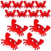 SYWHXY 12Pack Cute Plush Crab Lobster Doll Toy for Kids, Soft Mini Stuffed Crab Lobster Hanging Ornaments for Key Purse Bag Backpack DIY Birthday Favors view 1
