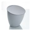 DINBOZ26X Garbage Can Household Desktop Small Trash Can Nordic Cute Desk Storage Box Kitchen Countertop Clamshell Storage Bin Waste Paper Basket Wastepaper Basket(C) view 1