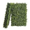 E&K 5 PCS 18"x12" Artificial Plant Panels with Double Side Leaves Hard Back Faux Leaf Greenery Grass Wall Decoration for Indoor Outdoor (No White Flowers) view 1