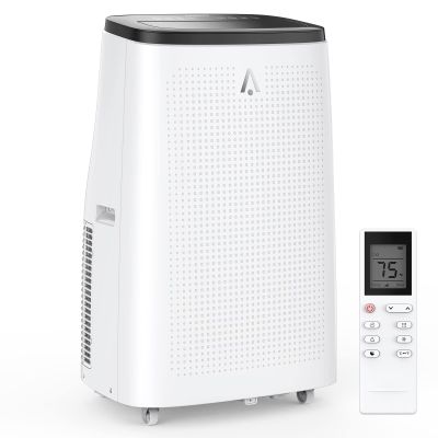 GarveeTech 14000 Btu Portable Air Conditioner, Best Portable Room Air Conditioner, 3 in-1 Ac w/Dehumidifier, Fan & Sleep Mode, Remote Control,24 Hrs Timer,Led Display,Window Kit,Cools Up to 750 Sq. Ft