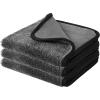 caralin Luxurious 40x60cm Bath Drying Towel Shower Cubicle Cloth Set for Efficient Water Absorption (Pack of 3) view 1