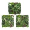 Bynbbur 15 PCS 40"x40" Artificial 3D Panel Fence Privacy Screen Evergreen Panels Fake Plant Wall Decor for Indoor Outdoor Garden Wedding Dcor Mixed ABC view 1