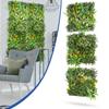 Bynbbur 15 PCS 20"x20" Artificial 3D Panel Fence Privacy Screen Evergreen Panels Fake Plant Wall Decor for Indoor Outdoor Garden Wedding Dcor Mixed ABC view 1
