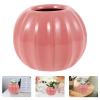 Amosfun Ceramic Pumpkin Vase Stylish Decorative Flower Holder for Home Office Events Centerpiece for Harvest Festival Everyday Use Elegant Modern Design view 3