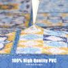 48x35 Inch Square Shower Mat Non-Slip, Soft Comfort Bath Mats with Drainage Holes, PVC Loofah Massage Bathmat for Shower, Tub, Bathroom, Wet Areas, Quick Drying view 4