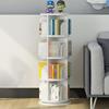 KrrNFYSG Bookcase Round Bookshelves 3/4/5-tier Book Shelf for Home Office Floor Bookshelf 360 Rotating Bookshelf Creative Standing Bookcase More Assured view 2