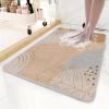 48x48 Non Slip Bath Mat for Showers Anti Slip for Elderly, Shower Mats for Inside Shower, Bath Tub Mats for Bathroom Non Slip for Shower, PVC Loofah Bathroom Mats view 1