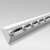 Adhesive Curtain Track No Drill Curtain Rod Self Adhesive Curtain Track Ceiling Curtain Track Ceiling Shower Curtain Tracks with Mute Rollers for Living Room Bedroom Room Shower(White,2.6m(8.5ft)) view 2