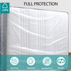Mattress Bag for Moving Storage - Plastic Waterproof Mattress Protector Cover,Heavy-Duty Mattress Moving Supplies (1, King) view 3