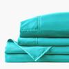 PeachSkinSheets Cooling Bed Sheets for Hot Sleepers (King, Tiki Turquoise) view 2