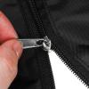 ZXINGCHI Protective Cover for Rotary Clothes Lines Waterproof Windproof UV Resistant Clothes Drying Rack Cover Clothes Line Protective Cover with Zipper & Drawstring(Gray,160x15x15cm) view 2