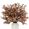 10 Pcs Baby's Breath Artificial Flowers, Silk Flowers Gypsophila, Faux Flowers Artificial for Fall Decoration, Floral Arrangement, Wedding Bouquets, Home Table Centerpieces (10, Pale Coffee) view 1