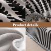 Boho Elegance Chenille Sofa Cover,2026 New Double Sided Chenille Couch Covers,Wear-Resistant Universal Sofa Cover Stretch,Anti-Cat and Dog Scratching(Coffee,70.8 * 165.3in) view 2