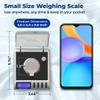 AWS Gemini-50 Milligram Scale 50g x 0.001gDigital Jewelry/Lab Scale for Powder, Gold, Gems  Includes Calibration Weights, Tweezers & TrayTare, Cal, 6 Units (Gemini-50g-Black) view 3