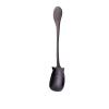 HIDEERPPY Silverware Set, 1/4/6/8 Pieces 304 Stainless Steel Spoon Creative Cartoon Pig Spoon Stirring Coffee Spoon Dessert Spoon, Home Flatware Set(Black,4 Pieces) view 1