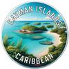 Cayman Islands Caribbean Mementos Souvenir Die Cut Decorative Flat Magnet 2-Inch view 1