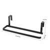Sunicon Paper Towel, Stainless Steel Under Cabinet Paper Rolls Rack Organizer Kitchen Paper Hanger Sink Roll Towel Holder Hanger Over The Door Kitchen Roll Holder Hanging Organizer view 2