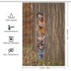 fovditca Personalized Shower Curtain Custom Shower Curtains with Photo Text, Customized Polyester Fabric Bathroom Shower Curtain - 12 Hooks, for Home Washroom Hotel, 48" x 72" view 2