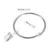 uxcell Curtain Rings with Clips, 14pcs - Carbon Steel Drapery Curtain Clip Rings, 2.5 Inch Curtain Clip Rings Hooks for Curtain Rod (Silver) view 2