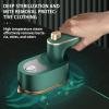 HomeLoft Basics Portable Handheld Hanging Ironing Machine with Rotating Handle Handheld Electric Iron Small Ironing Machine Dry and Wet Portable Garment Iron for Clothes Home Travel (Green) view 4