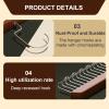 HEVOY Tank Top Hanger, Bra Hangers Space Saving for Closet, 360 Rotating 8 Hooks Tie Rack Hanger, Multifunctional Non-Slip Storage Hangers, Organizer & Storage for Camisoles Strappy (2, Natural) view 4