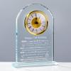 Movdyka 75th Birthday Gifts for Women Men - Crystal Clock Engraved Personalized 1951 75 Year Old Birthday Present for Her Him - Happy 75th Birthday Gifts Ideas for Mom Dad Unique view 1