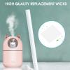 Horoper 10 cotton swabs mini portable personal USB humidifier replacement sponge car office diffuser bedroom filling stick view 2