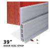 Jinghong Door Seal Strips Wind Blocker Window Seal Strip Draft Wind Stoppers Soundproof Door Bottom Weather Stripping Noise Stopper(Brown) view 2