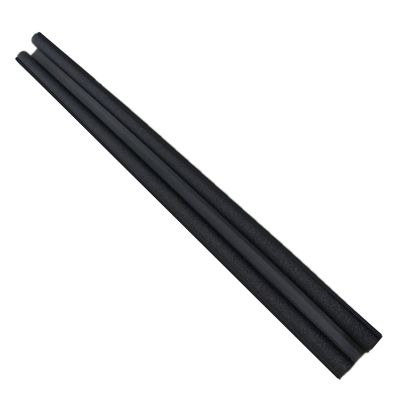 HomeLoft Basics Jinghong Under Door Draft Guard Stopper Flexible Door Bottom Sealing Strip Windproof Dust Stopper Guard Rain Insulator Weather Strip(Black)