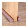 HomeLoft Basics Jinghong Under Door Draft Guard Stopper Flexible Door Bottom Sealing Strip Windproof Dust Stopper Guard Rain Insulator Weather Strip(Black) view 4
