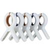FASHIIROW Traceless quilt windproof clip, clothes drying clip, sheet fixing device(Large size 5 pieces), Blue Khaki Random, LSJZ01 view 1