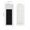 CEATYU Filter Main Side Brush Mop Cloth Dust Bag Replacement Part Compatible for Deebot T20 Omni T20e T20 Pro Robot Vacuum Cleaner(As Shown w) view 3