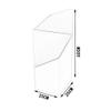 Umbrella Stand Freestandifor Canes Walkisticks Patio Umbrella Racks Protects Your Floors and Keeps You Organized/White view 2